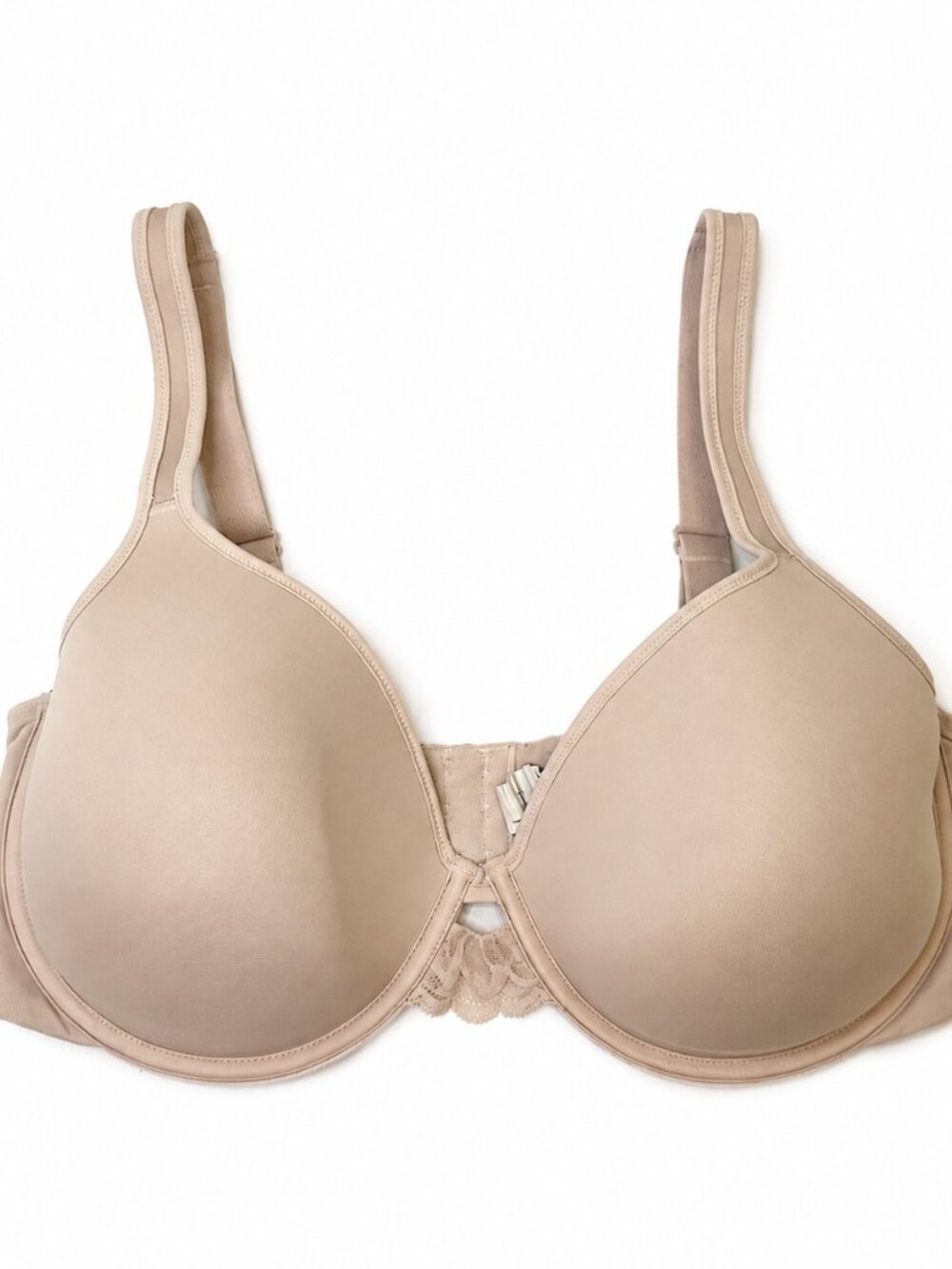 Bali Beautifully You Underwire T-Shirt Bra 38DD Nude Beige DFW994